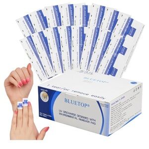 Bluetop Nail Polish Remover Pads New